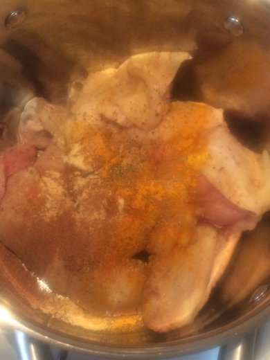 Запеченная курица с картофелем - Шаг 1