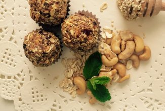 ПП Злаково-медовые шарики . Подойдут для Поста .