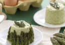 Запеканки/ фланы из спаржи.