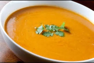 Постный горохово-чечевичный суп-пюре.