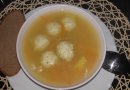 Суп с ячневой крупой и фрикадельками