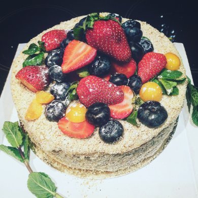 Быстрый очень вкусный тортик - Шаг 3