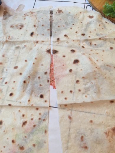 Цезарь ролл - Шаг 3