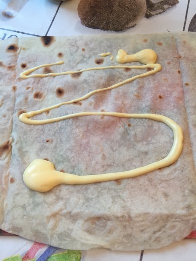 Цезарь ролл - Шаг 4