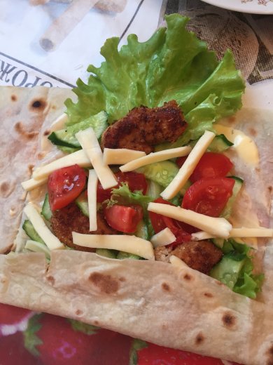 Цезарь ролл - Шаг 7