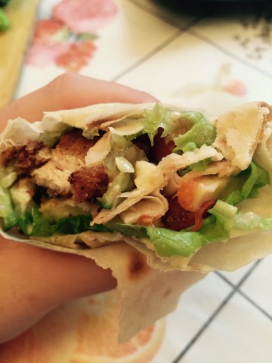 Цезарь ролл - Шаг 10