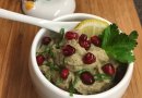 Бабагануш - ливанская закуска из баклажанов и тхины