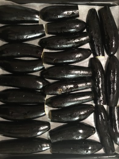 Бабагануш - ливанская закуска из баклажанов и тхины - Шаг 2