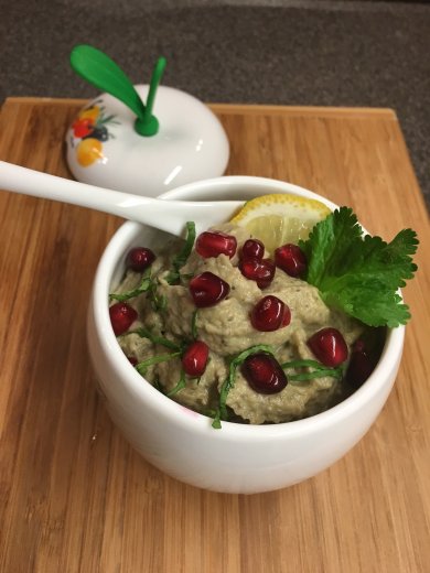 Бабагануш - ливанская закуска из баклажанов и тхины - Шаг 4