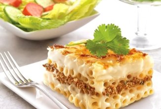 Макаронная запеканка с мясом
