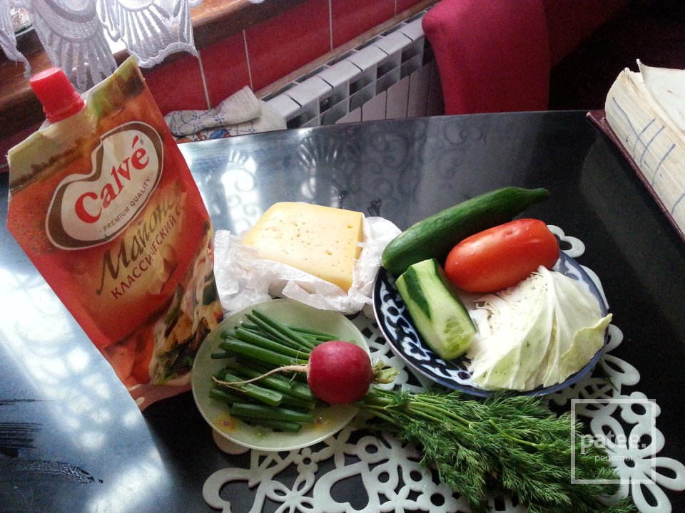 Салатик на быструю руку - Шаг 1