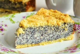 Маковый творожник