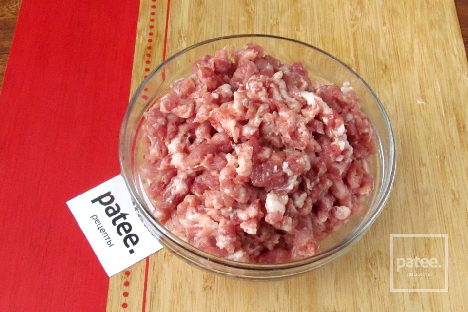 Рис с фаршем и капустой в духовке - Шаг 2