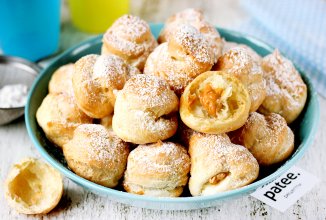 Заварные пирожные с кремом из вареной сгущёнки