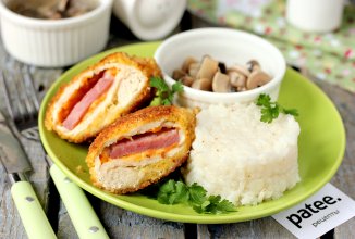 Куриный шницель по-королевски