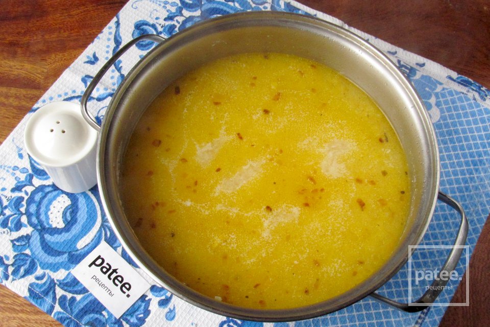 Фасолевый суп с плавленым сыром - Шаг 10