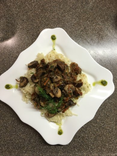 Постная ароматная грибная лапша - Шаг 9