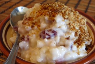 Рисовый пудинг с кокосом