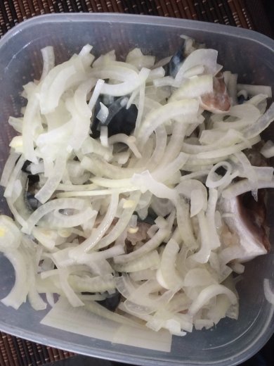 Скумбрия - замаринованная - Шаг 1