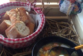 Постный суп с тыквой -многокомпонентный