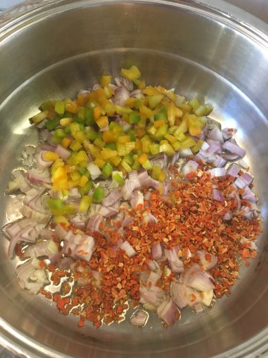 Вкуснейший итальянский овощной суп минестроне с песто. - Шаг 3