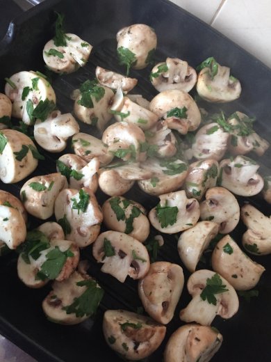 ПП Шампиньоны на гриле - Шаг 3