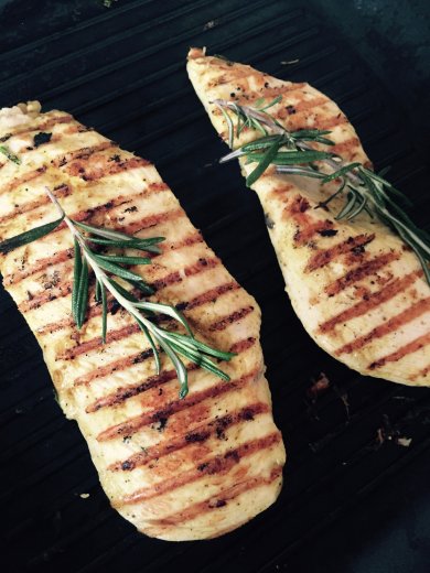 ПП Куриное филе с карри и розмарином на сковороде гриль - Шаг 3