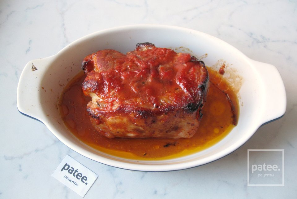 Буженина в томате - Шаг 9
