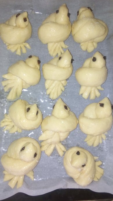 Дрожжевые "Жаворонки". - Шаг 1