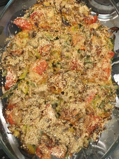 Постная овощная запеканка с отрубями - Шаг 7