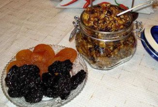 Рецепт витаминной смеси из сухофруктов