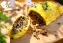 КАРТОФЕЛЬНЫЙ РУЛЕТ С ГРИБАМИ