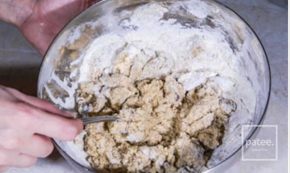 Ореховое печенье с шоколадной прослойкой - Шаг 3