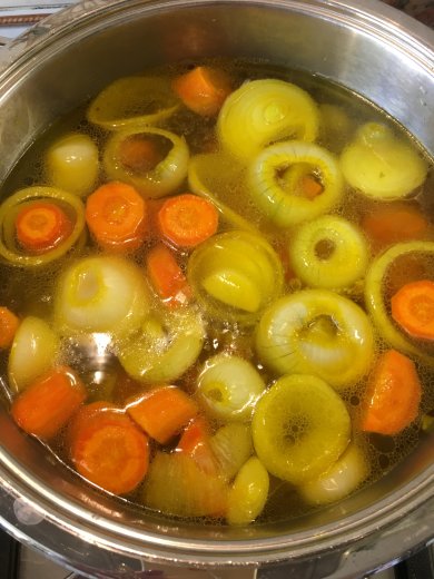 Ливанский суп-пюре из чечевицы "Фаворит" - Шаг 4