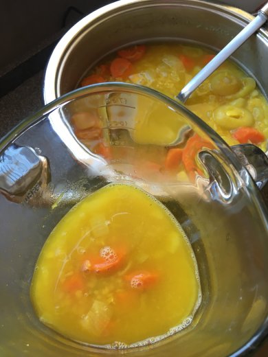 Ливанский суп-пюре из чечевицы "Фаворит" - Шаг 6