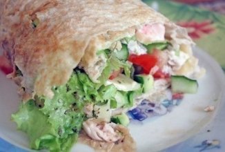 Курица в лаваше