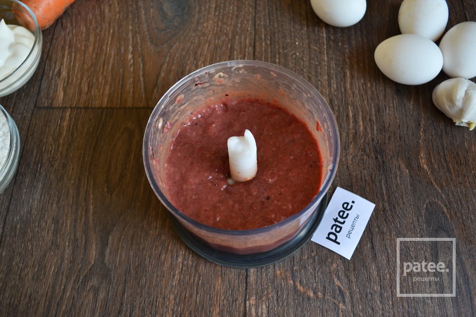 Закусочный печеночный торт - Шаг 3