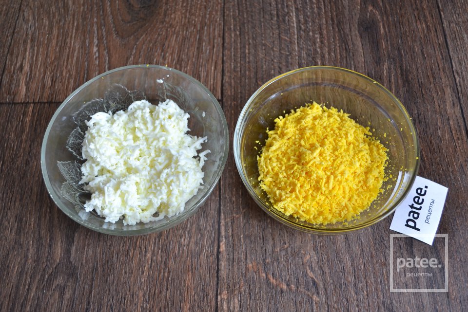 Закусочный печеночный торт - Шаг 12