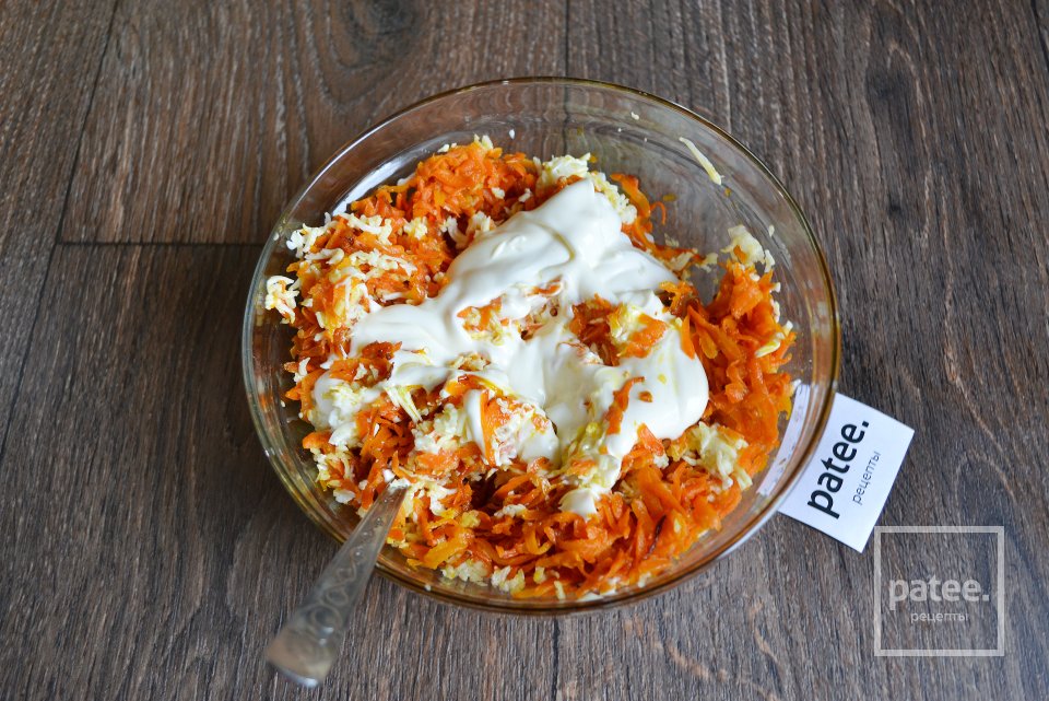 Закусочный печеночный торт - Шаг 14