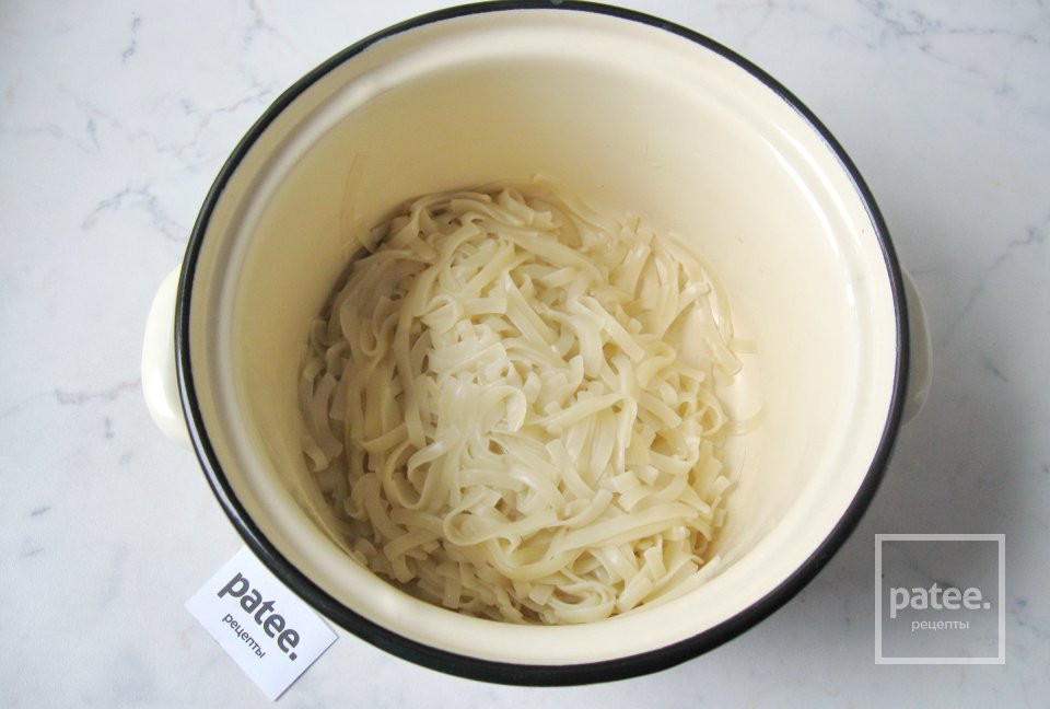 Лапшевник с грибами - Шаг 6
