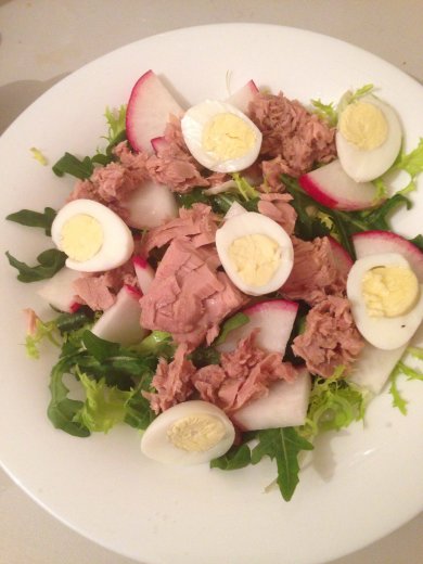 Салат с тунцом - Шаг 1