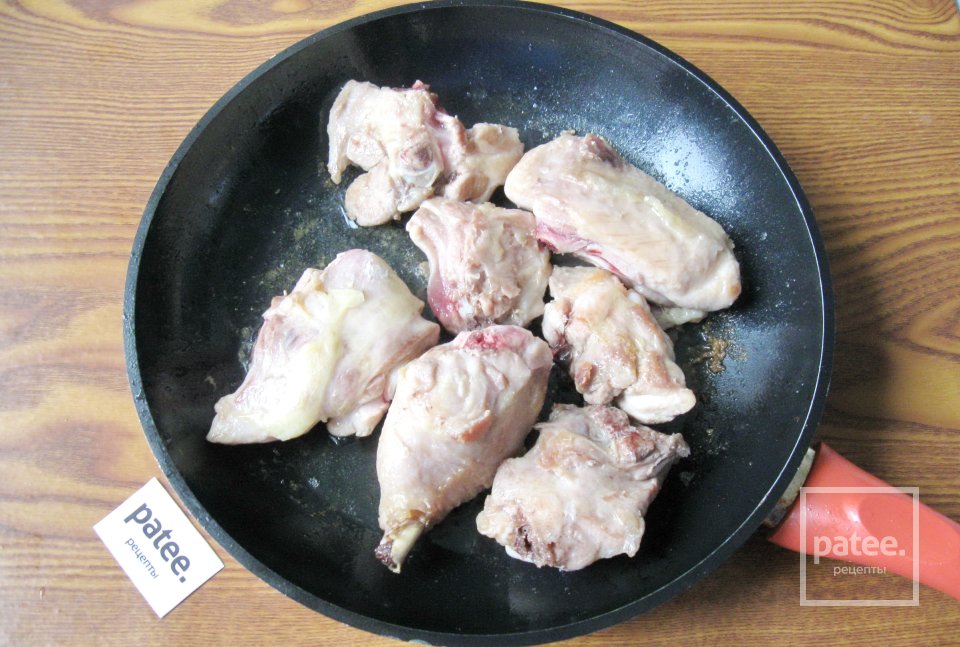 Курица с ананасами в томатном соусе - Шаг 4