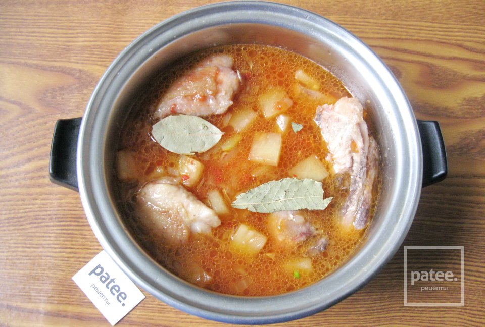 Курица с ананасами в томатном соусе - Шаг 12