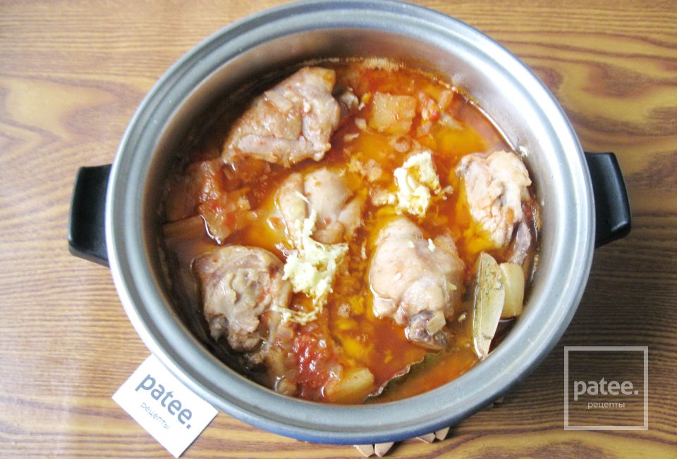 Курица с ананасами в томатном соусе - Шаг 13