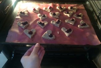 Печенье с черникой!