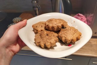 ПП кексы с бананом и изюмом