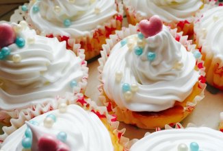 Мини чизкейки с белковым кремом