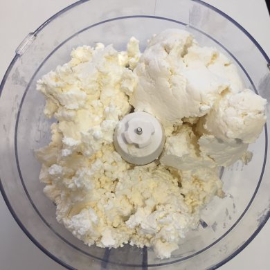 Мини чизкейки с белковым кремом - Шаг 1