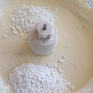 Мини чизкейки с белковым кремом - Шаг 4