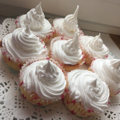 Мини чизкейки с белковым кремом - Шаг 8